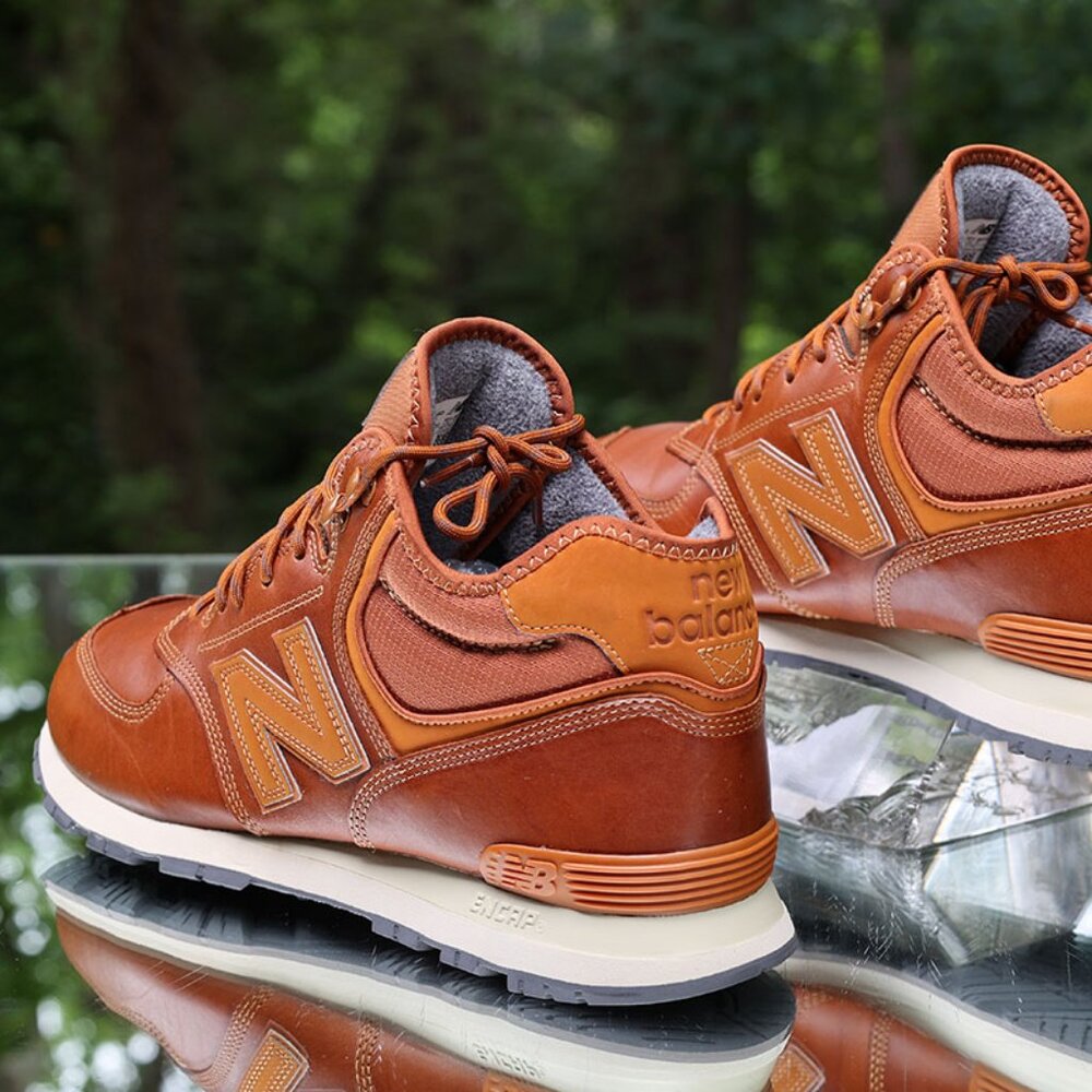 New Balance 574 Mid Rich Brown - Picture 12 of 13
